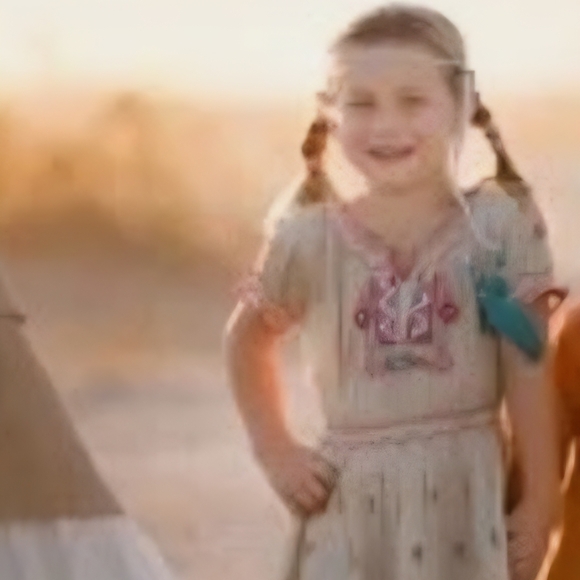 Stella McCartney Cream and Pink Kids Dress - Picture 1 of 5